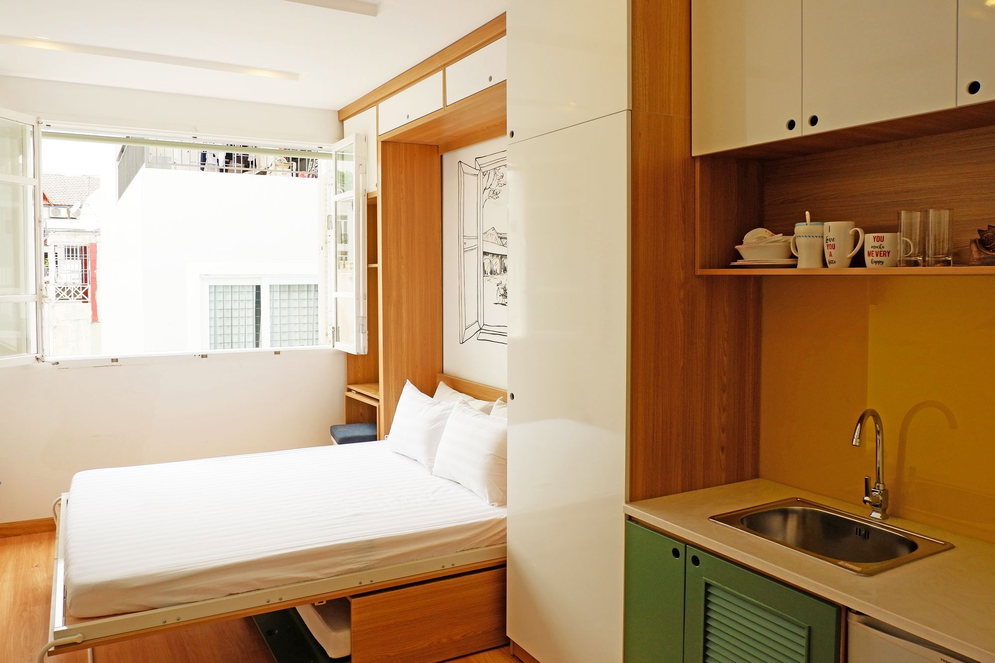דירות הו צ'י מין סיטי Saigon Corner House מראה חיצוני תמונה